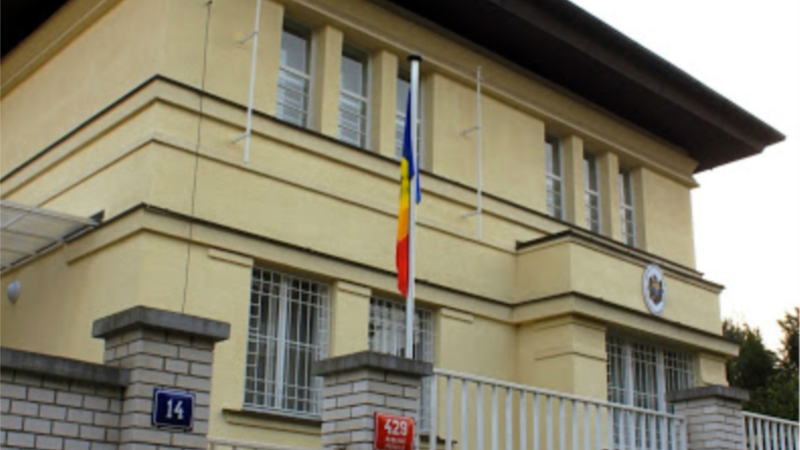 Scrutinul prezidențial la ambasada Moldovei de la Praga