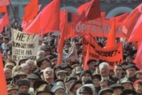 An anti-war protest in Moscow on March 23, 2003, a few days after the U.S.-led invasion (ITAR-TASS)