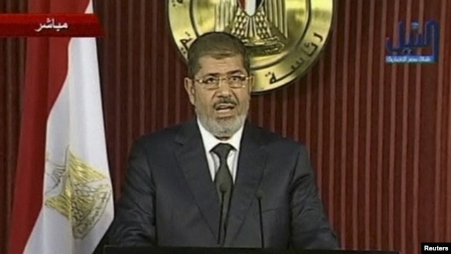 Egyptian President Muhammad Morsi  