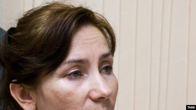 Russian journalist and staff member of the Chechen branch of the Memorial human rights center, Natalya Estemirova, in 2007