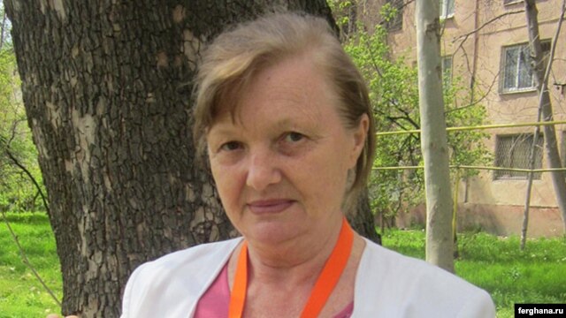 Uzbek rights activist Elena Urlaeva