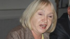 Руководитель прессозащитной организации «Адил соз» Тамара Калеева.