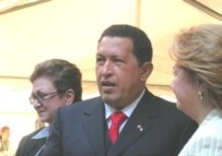 Chavez described the United States as a 'blind, stupid giant' (RFE/RL)