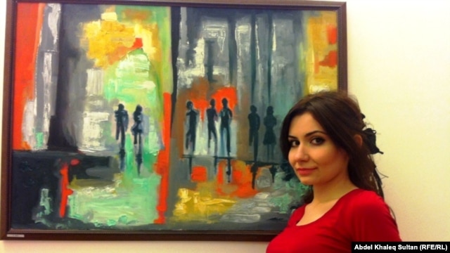 Iraqi Kurdish artist Hiba Yunis believes more open-air exhibits might help lead to a change in people’s attitudes and bring art and society closer together.
