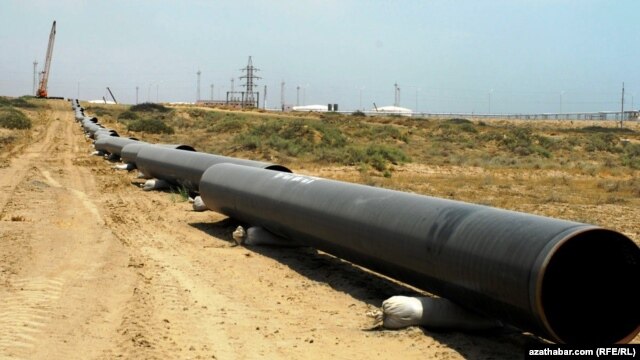 Turkmen officials have said the proposed 1,735-kilometer pipeline could carry 33 billion cubic meters of natural gas a year.