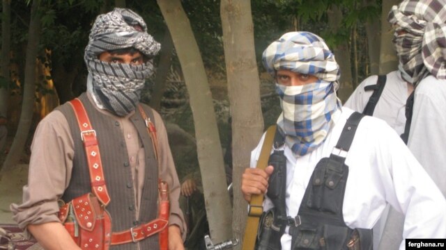 IMU militants in Afghanistan's northern Kunduz Province  in an undated photo.