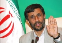 Ahmadinejad speaking at OIC meeting on August 3 (epa)