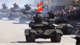 Paradă militară la Tiraspol