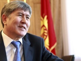 Kyrgyzv Prime Minister Almazbek Atambaev