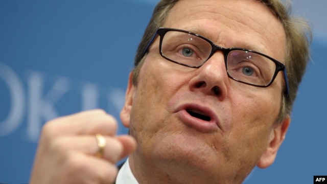 German Foreign Minister Guido Westerwelle (in file photo) summoned the Syrian ambassador to tell him that such activities will not be tolerated.