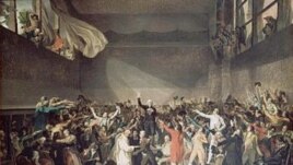 Tabloul lui David, „ Le Serment du Jeu de Paume”