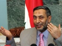The Sunni bloc fought to have Mahmud al-Mashhadani reinstated as speaker (AFP)