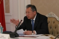 President Kurmanbek Bakiev (file) (RFE/RL)