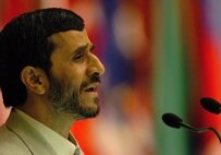 Iranian President Mahmud Ahmadinejad speaking in Havana on September 15 (epa)