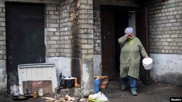 Дебальцево, фото 3 февраля 2015