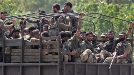 Pakistani soldiers stormed Red Mosque complex in 2007 after a standoff with militants