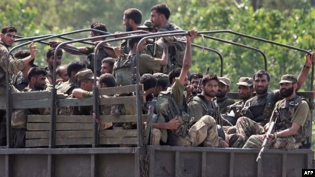 Pakistani soldiers stormed Red Mosque complex in 2007 after a standoff with militants