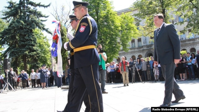 Milorad Dodik na obilježavanju Dana pobjede nad fašizmom, maj 2012.foto: Maja Bjelajac