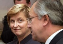 Polish Foreign Minister Anna Fotyga (left, file photo) (epa)