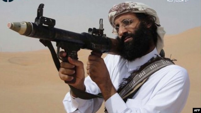 The report says the deaths of Al-Qaeda leader Osama bin Laden, operational commander Atiya Abdul Rahman, and Anwar al-Awlaki (above), chief of external relations in the Arabian Peninsula, were major blows to the terrorist organization.