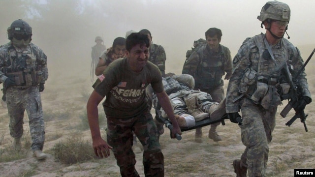 Although more than 1,600 U.S. fatalities and soaring costs have made the Afghanistan mission unpopular with Americans, abandoning the nation-building effort altogether would be "fraught with danger."
