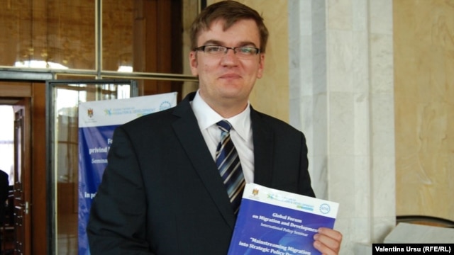 Dorin Duşciac la congresul diasporei din Cişinău