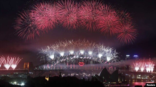 Festimet e Vitit të Ri në Sidnej të Australisë