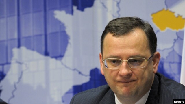 Czech Prime Minister Petr Necas