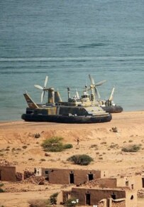 Iranian military exercises in the Persian Gulf this week (Fars)
