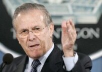 U.S. Secretary of Defense Rumsfeld rejected suggestions that Iraq is in a civil war (file photo) (epa)