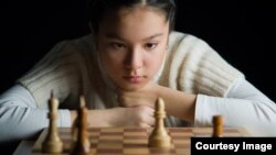 Казахстанская шахматистка Динара Садуакасова.
