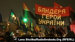 Шествие украинских националистов в Киеве, 1 января 2015 года