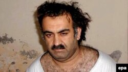 Self-declared 9/11 mastermind Khalid Sheikh Muhammad (seen shortly after his capture in Rawalpindi in 2003) has said he wants to be put to death.