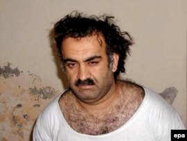 Khalid Sheikh Mohammed shortly after his capture in Rawalpindi, Pakistan, in 2003