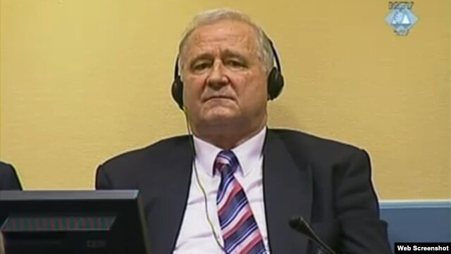 Dragoljub Ojdanić u sudnici u Hagu, 28. januar 2013.