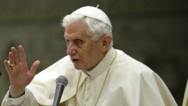 The pope is stepping down for health reasons.