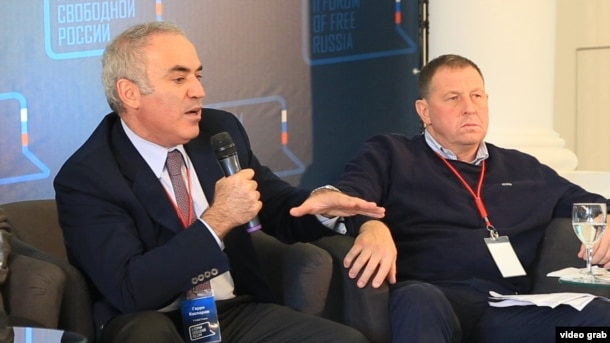 Форум Свободной России: Гарри Каспаров и Андрей Илларионов