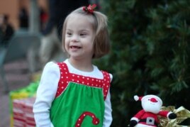Charlotte, 4, came to the United States in March.
