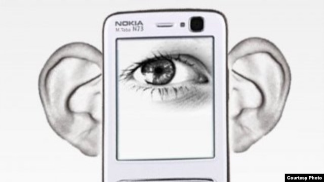 A Nokia protest graphic that was circulated in Iran last year.