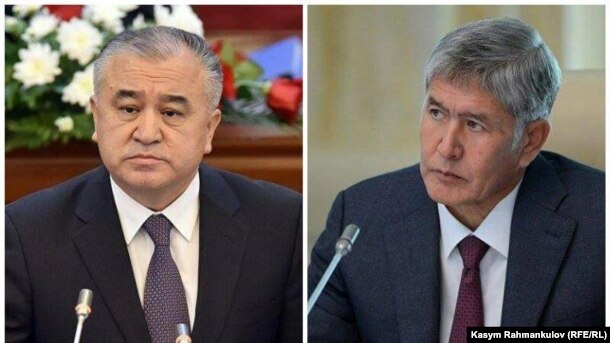 Омурбек Текебаев и Алмазбек Атамбаев