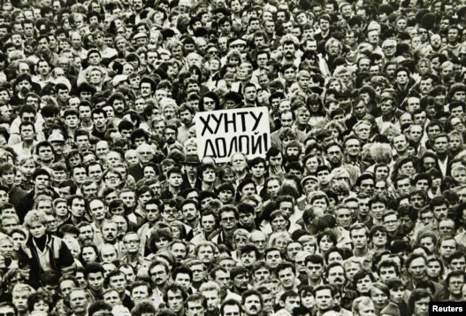 1991-нең август фетнәсе фотосүрәтләре