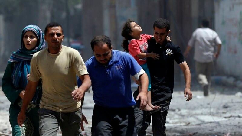 В секторе Газа погибли 87 палестинцев и 13 израильских солдат
