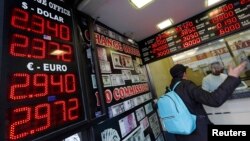 The Russian ruble has been plummeting in recent days.