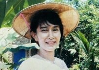 Myanmar opposition leader Aung San Suu Kyi, seen here in 2002 (epa)