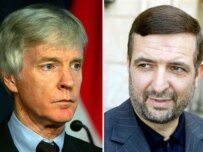 Crocker (left) and Kazemi-Qomi are expected to meet again (AFP)