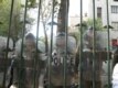 Iran - Police guards campus at Tehran University as Iranian students protest to Mahmud Ahmadinejad’s speech, 08Oct2007