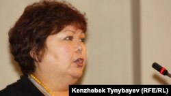 "Уральская неделя" басылымының редакторы Тамара Еслямова.