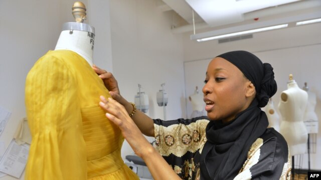 "I want women to feel so feminine and glamorous and beautiful," says fashion designer Nzinga Knight.