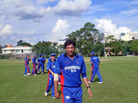 Afghan national team at Asian Cricket Council (ACC) U-19 Elite Cup cricket tournament