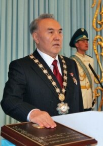 President Nazarbaev at his reinauguration on 11 January (ITAR-TASS)